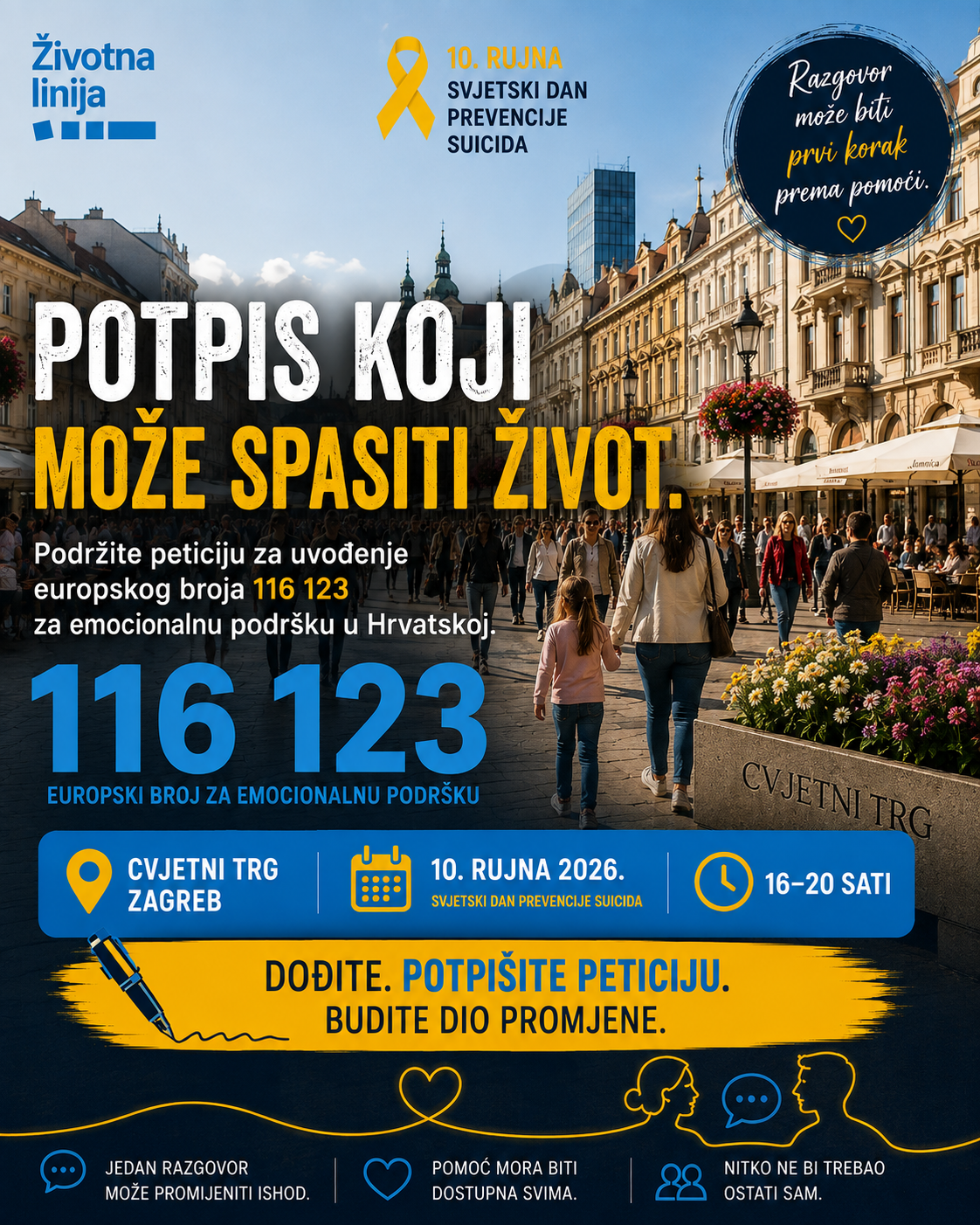 Uvođenje jedinstvenog broja u sve članice EU 116 123